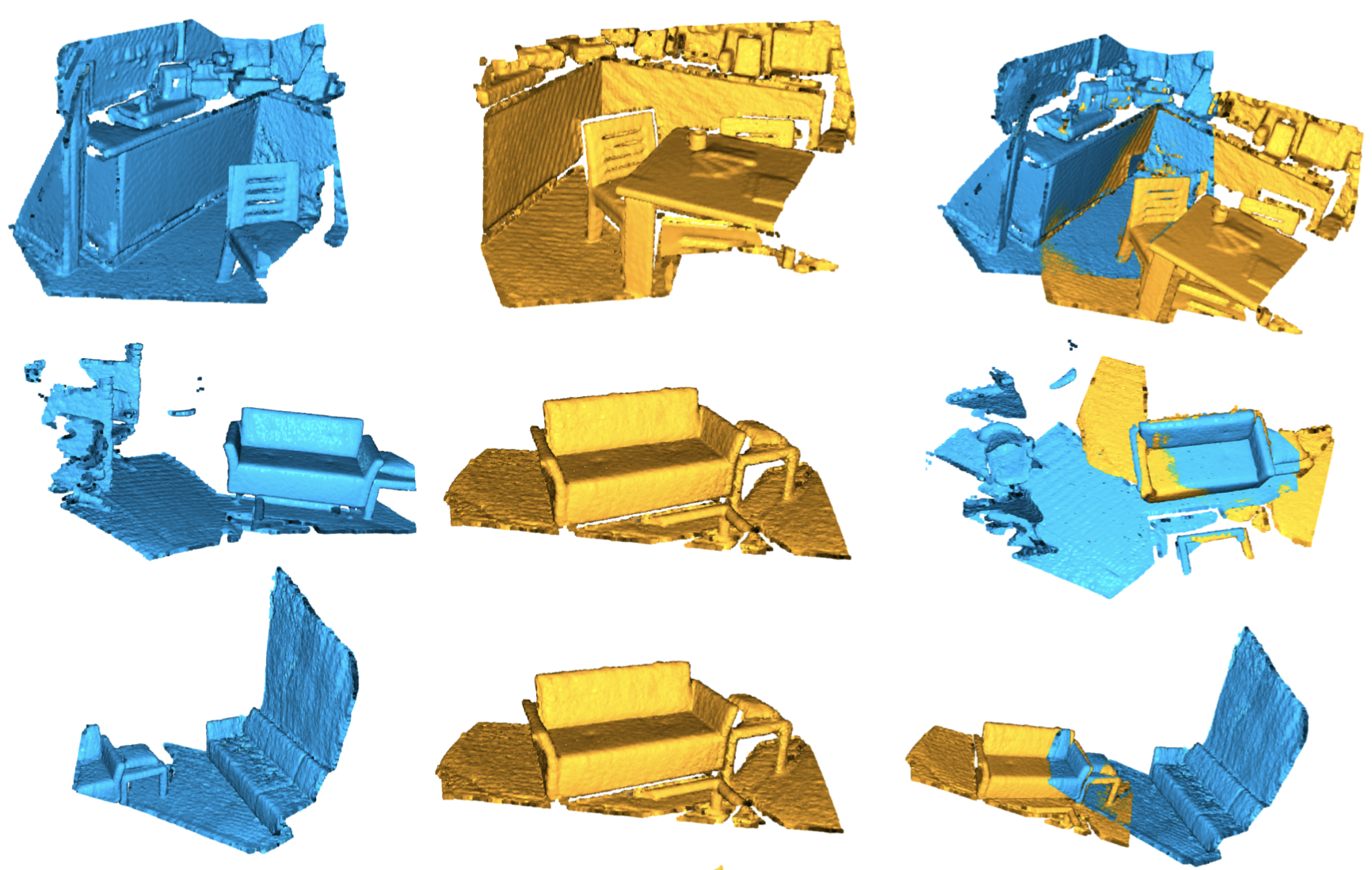 D3Feat: Joint Learning of Dense Detection and Description of 3D Local Features