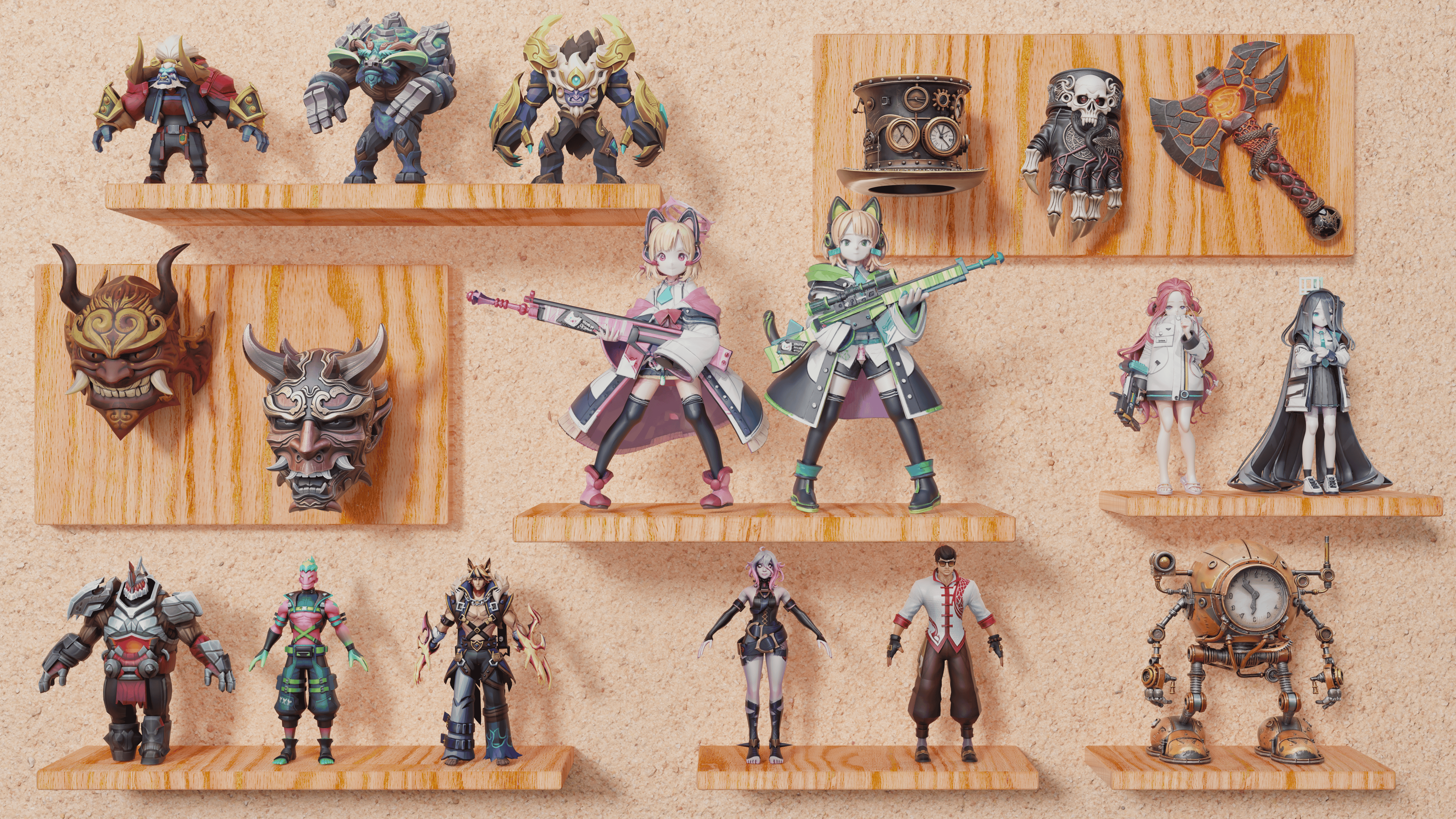 CaliTex: Geometry-Calibrated Attention for View-Coherent 3D Texture Generation